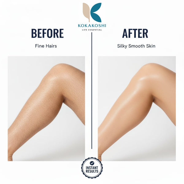 Magic Wax Lemon 10-Minute Painless Hair Removal Powder | Kokakoshi
