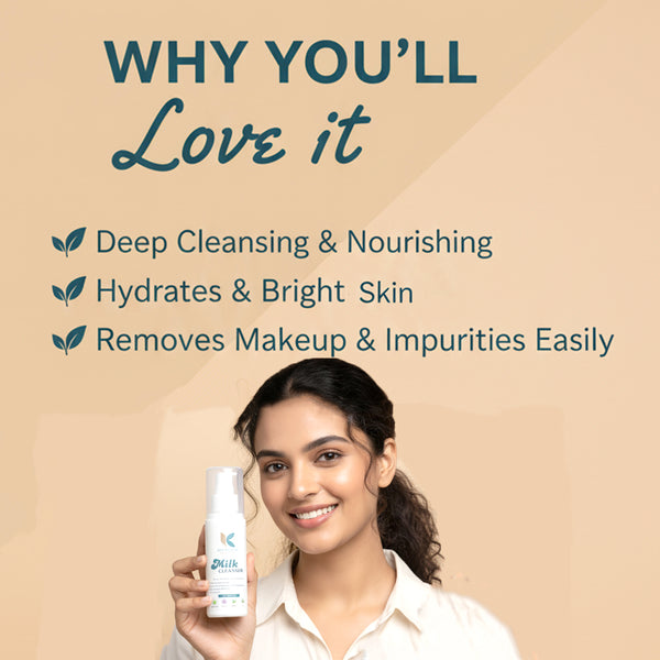 Milk Cleanser Gentle Cleansing & Deep Nourishing Face Cleanser | Kokakoshi
