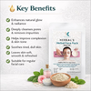 Herbal Face Pack Saudarya Lep Natural Ayurvedic Glow Pack | Kokakos ( 100 g )