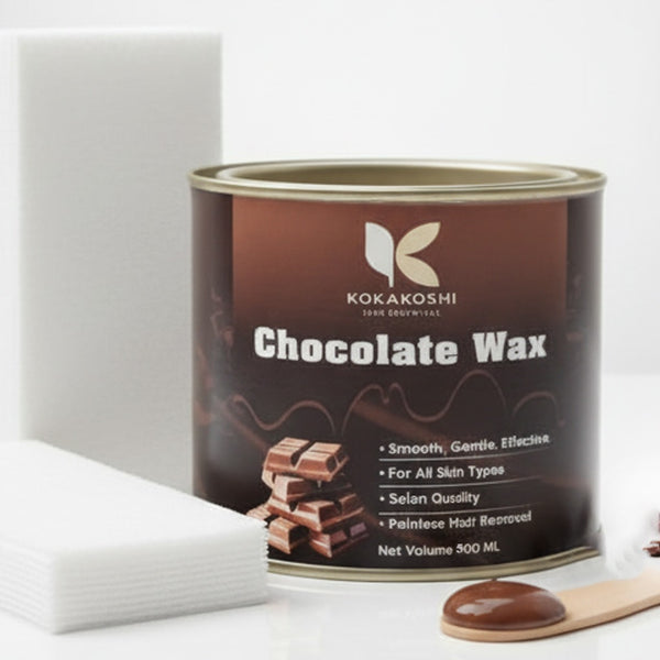 Chocolate Wax Nourishing & Painless Salon Hair Removal Wax | Kokakoshi