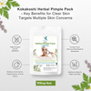 Herbal Pimple Pack Ayurvedic Care for Acne & Oily Skin Treatment Pack | Kokakoshi