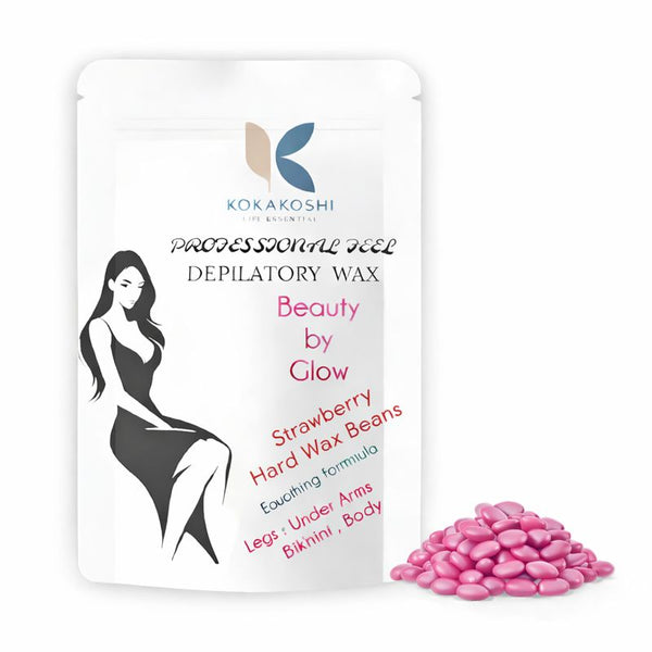 Professional Hard Wax Beans Stripless Salon-Grade Hair Removal Wax | Kokakoshi