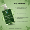 Neem Tulsi Aloe Vera Body Wash for Deep Cleansing & Fresh Skin | (Buy 1 Get 1 FREE)
