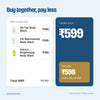 Body Wash Trio price vs MRP