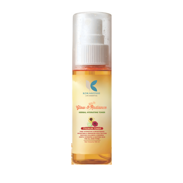 Glow & Radiance Herbal Hydrating Toner | Kokakoshi