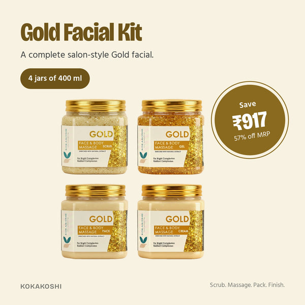 Gold Facial Kit, save ₹917 on MRP