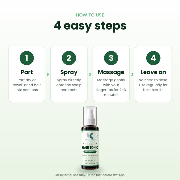 How to use Hair Tonic