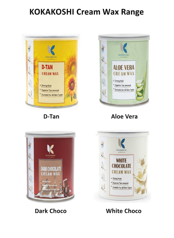 D-Tan Cream Wax – Strong Hair Removal & Tan Reduction | Kokakoshi