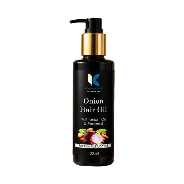 Onion Hair Oil for Hair Fall Control & Nourishment (100 g) | Kokakoshi