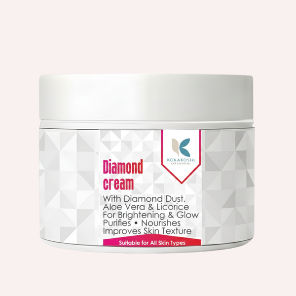 Diamond Cream – Brightening & Nourishing Face Cream with Diamond Dust | Kokakoshi