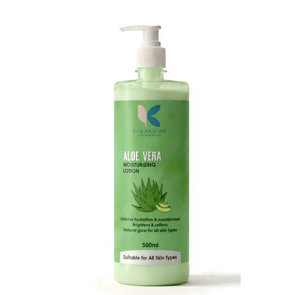 Aloe Vera Soothing Hydration & Natural Glow Moisturizing Lotion | Kokakoshi