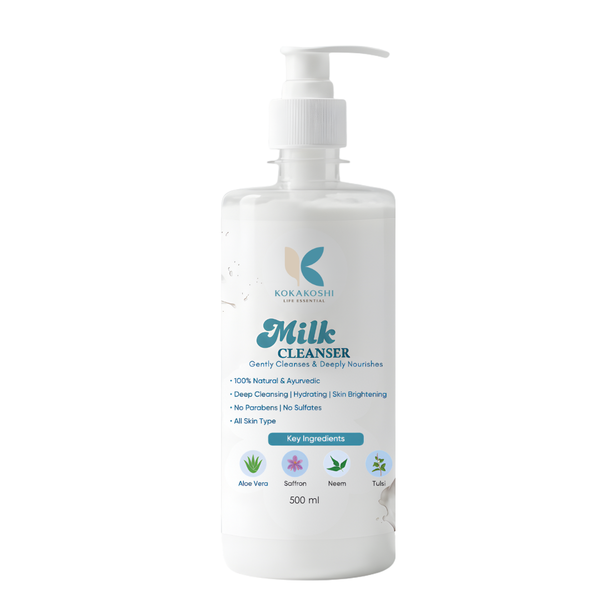 Milk Cleanser Gentle Cleansing & Deep Nourishing Face Cleanser | Kokakoshi
