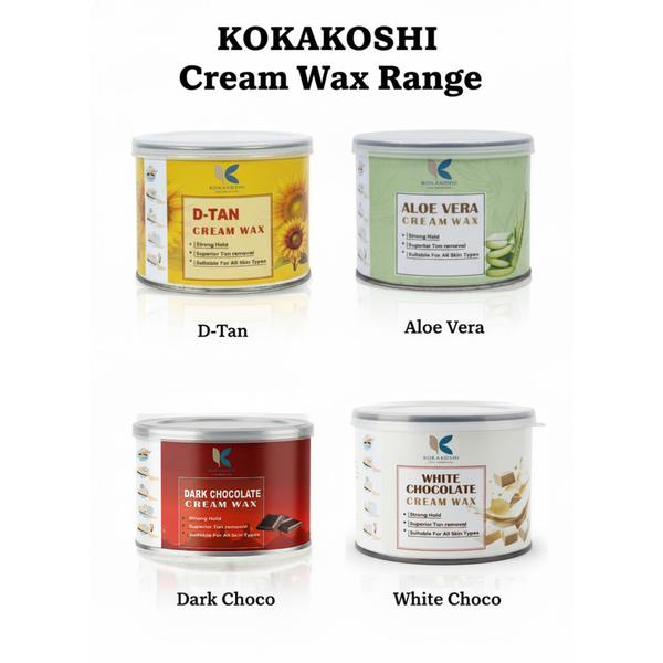 Dark Chocolate Cream Wax for Hair Removal | Strong Hold Wax – Kokakoshi