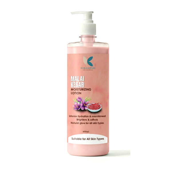 Malai Kesar Body Lotion for Deep Moisturization & Glow | Kokakoshi