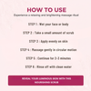 Skin Whitening Face & Body Massage Scrub (400 ml) – Clean Complexion & Glow Boosting Exfoliator | Kokakoshi
