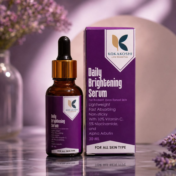 Daily Brightening 10% Vitamin C & 5% Niacinamide Face Serum | Kokakoshi