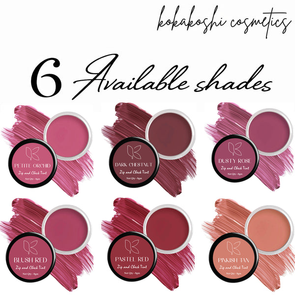 Kokakoshi Cream It Up Blush – Blush Red | Multi-Use Lip, Cheek & Eye Tint | 8g