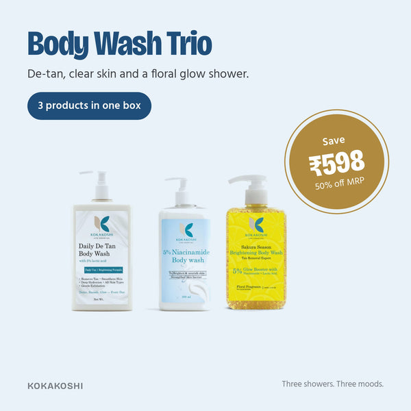 Body Wash Trio, save ₹598 on MRP