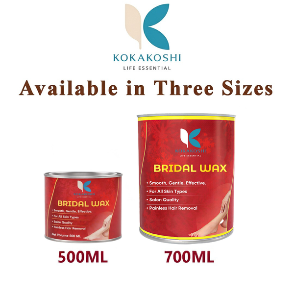 Bridal Wax Salon Quality Painless Hair Removal Wax | Kokakoshi