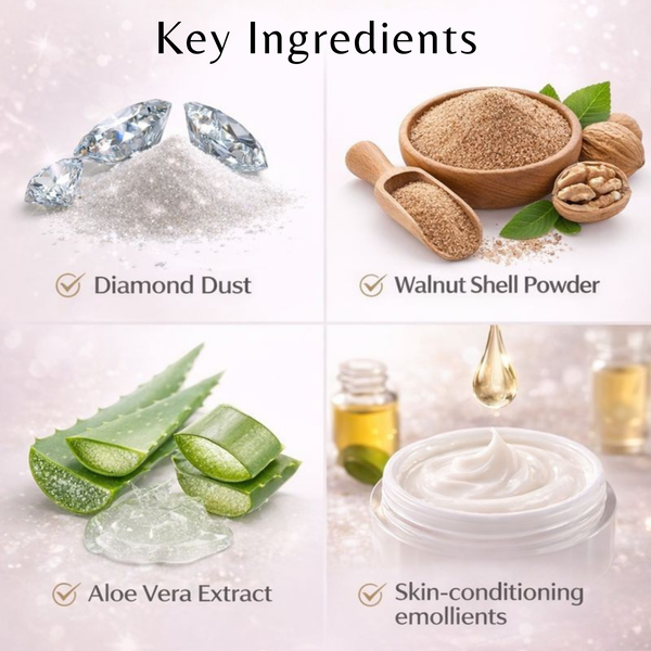 Diamond Cream – Brightening & Nourishing Face Cream with Diamond Dust | Kokakoshi