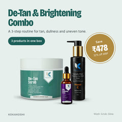 De-Tan & Brightening Combo, save ₹318