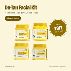 De-Tan Facial Kit, save ₹917 on MRP