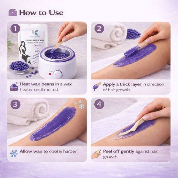 Kokakoshi Hard Wax Beans – Lavender