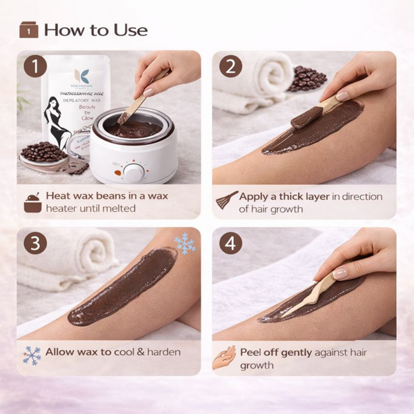 Kokakoshi Hard Wax Beans – Dark Chocolate