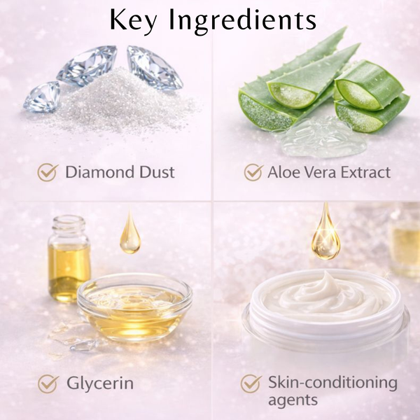Diamond Gel – Hydrating & Brightening Face Gel with Diamond Dust | Kokakoshi