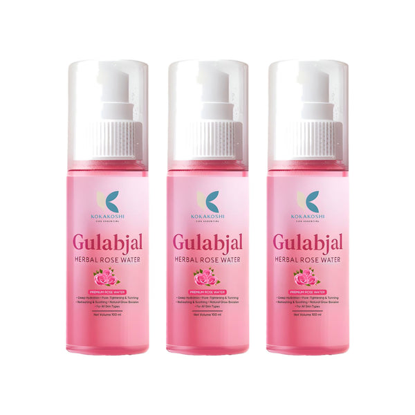 Gulabjal Rose Water - Pack of 3