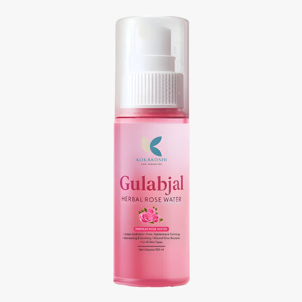 Gulabjal Herbal Rose Water – part of Herbal Face Pack Trio