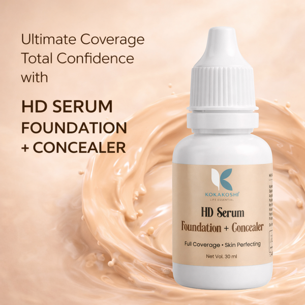 HD Serum Foundation + Concealer | Kokakoshi
