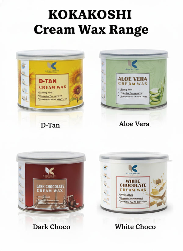 D-Tan Cream Wax – Strong Hair Removal & Tan Reduction | Kokakoshi