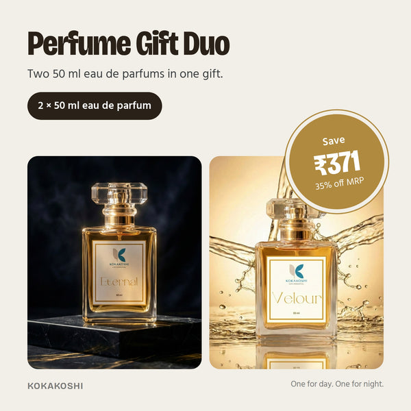 Perfume Gift Duo, save ₹371 on MRP