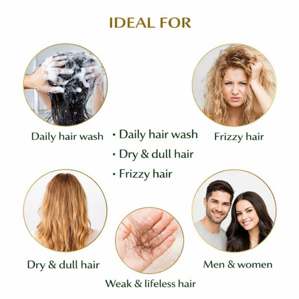 Herbal 12 Ayurvedic Herbs Hair Fall Control & Dandruff Care Shampoo | Kokakoshi