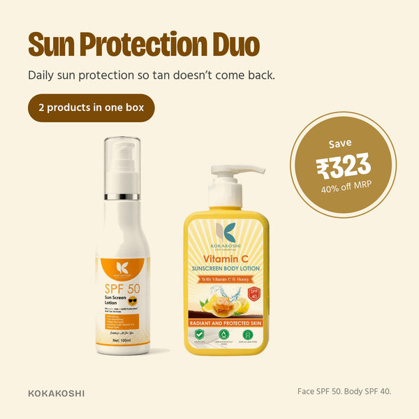 Sun Protection Duo, save ₹323 on MRP