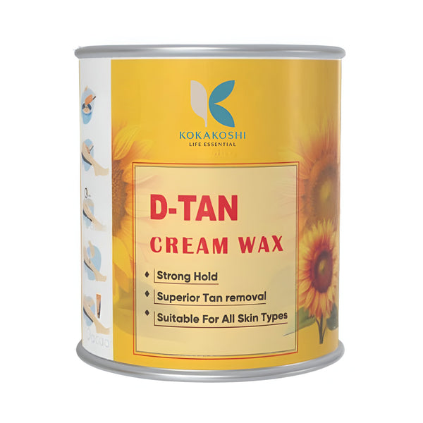 D-Tan Cream Wax – Strong Hair Removal & Tan Reduction | Kokakoshi